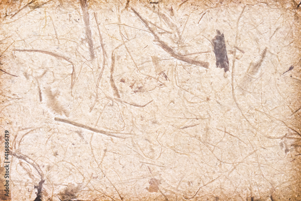 Sa paper texture or mulberry paper with hamper pattern brown background Sa paper texture or mulberry paper with hamper pattern brown background
