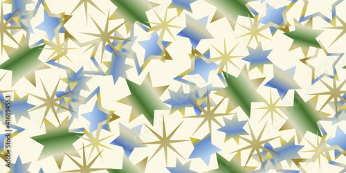 Background from stars for festive packaging. Stars seamless background. Vector illustration eps-10