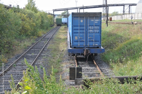 train on the rails