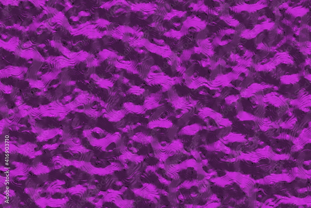 cute pink liquid shining raw metal ruffle digital art texture background illustration