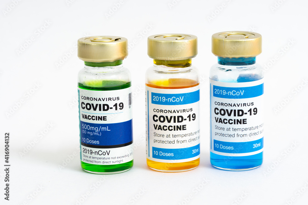 Coronavirus vaccine with medical health care concept. Coronavirus vaccine with medical health care concept.