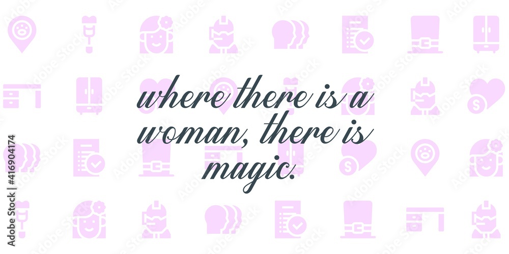 Happy women day quote. Editable vector illustration. Happy women day quote. Editable vector illustration.