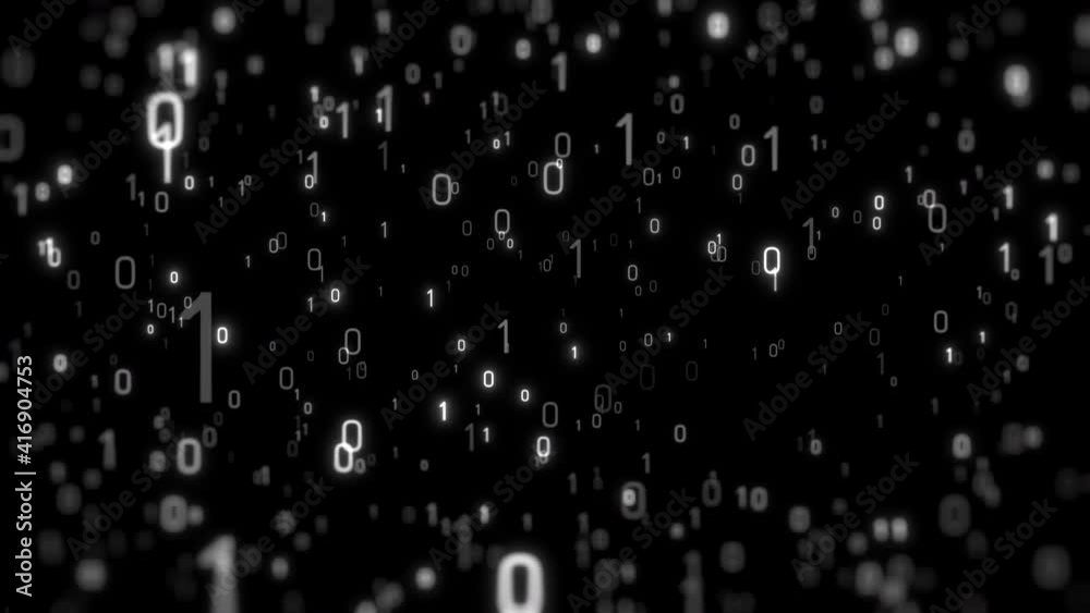 data intelligence stream background