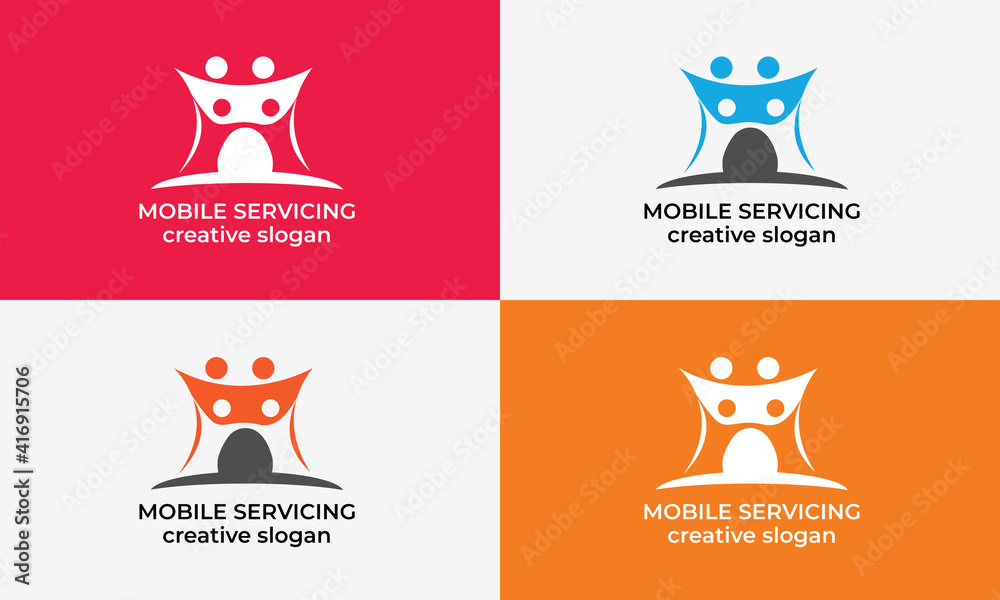 Mobile Servicing Logo Mobile Servicing Logo