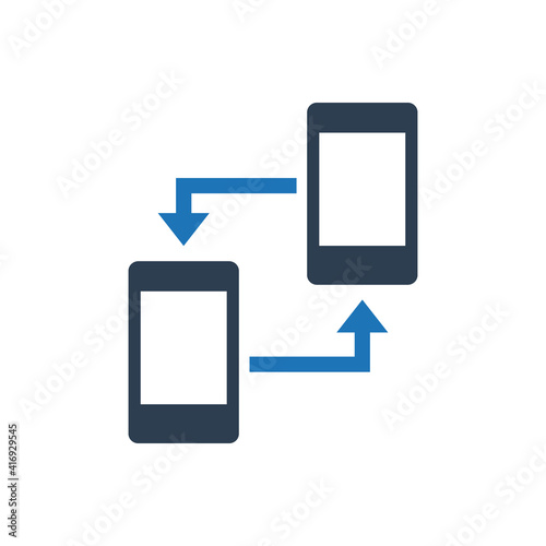 Mobile sync icon