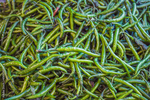 green chilly, pepper, oriental spice, hot in the market © Priyadarshi Ranjan