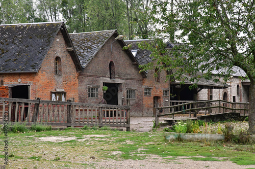 Bois Guilbert, France - august 14 2020 : pony club photo