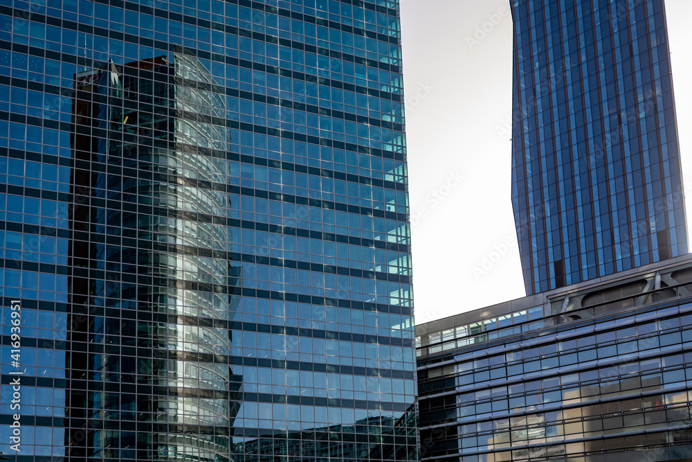 Tech Gate Vienna is a business skyscraper in the Vienna Danubecity district. The glass facade reflects the Andromeda Tower. Next is the DC Tower - Austria's highest skyscraper