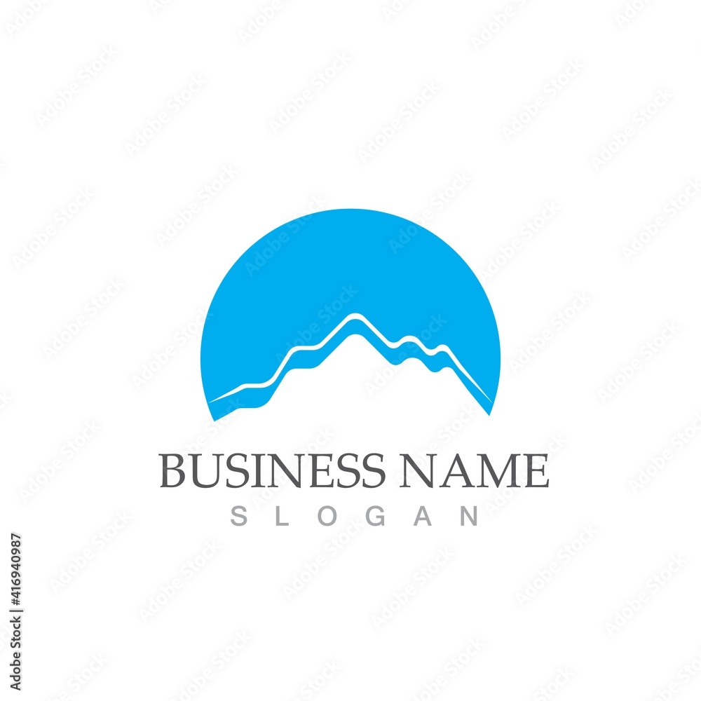 Mountain icon Logo Mountain icon Logo