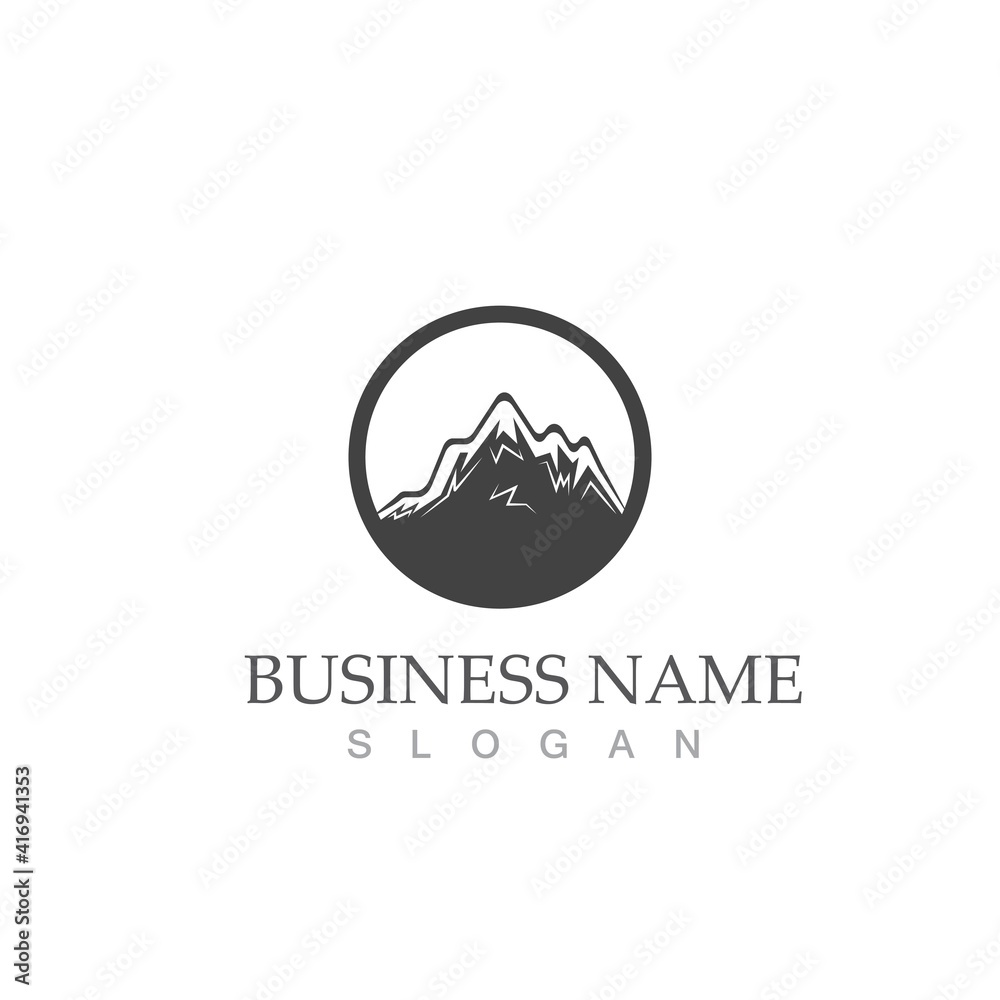 Mountain icon Logo