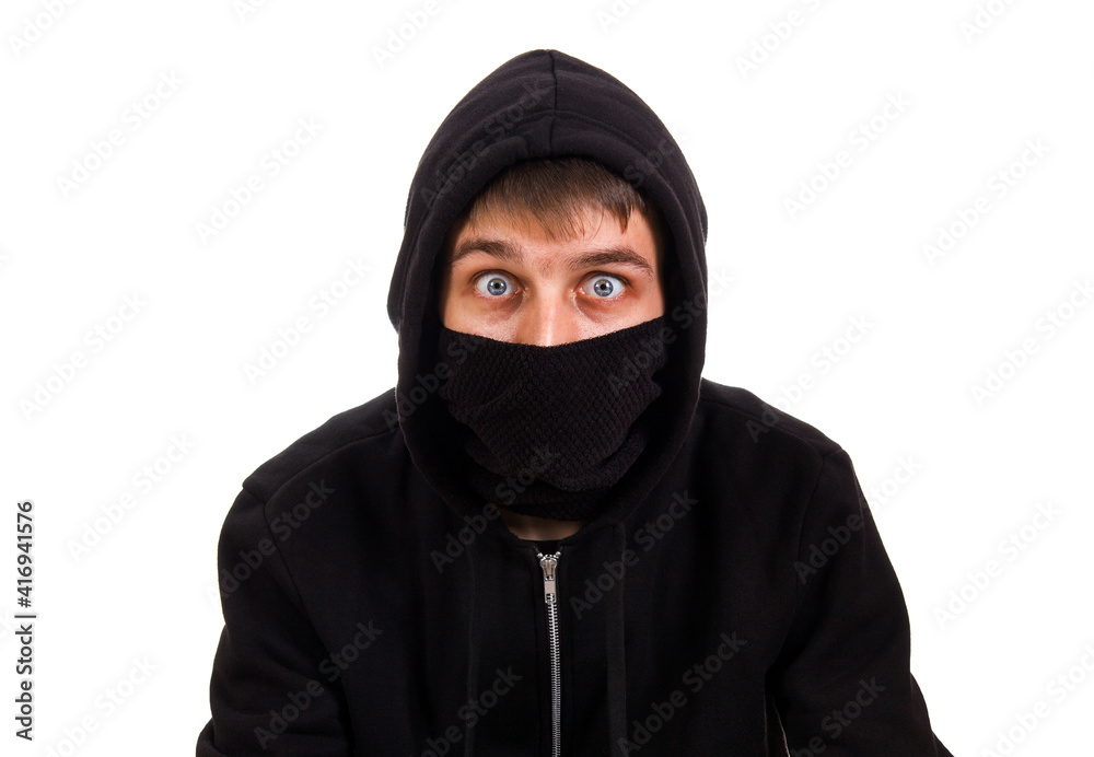 Shocked Man in a Mask Shocked Man in a Mask