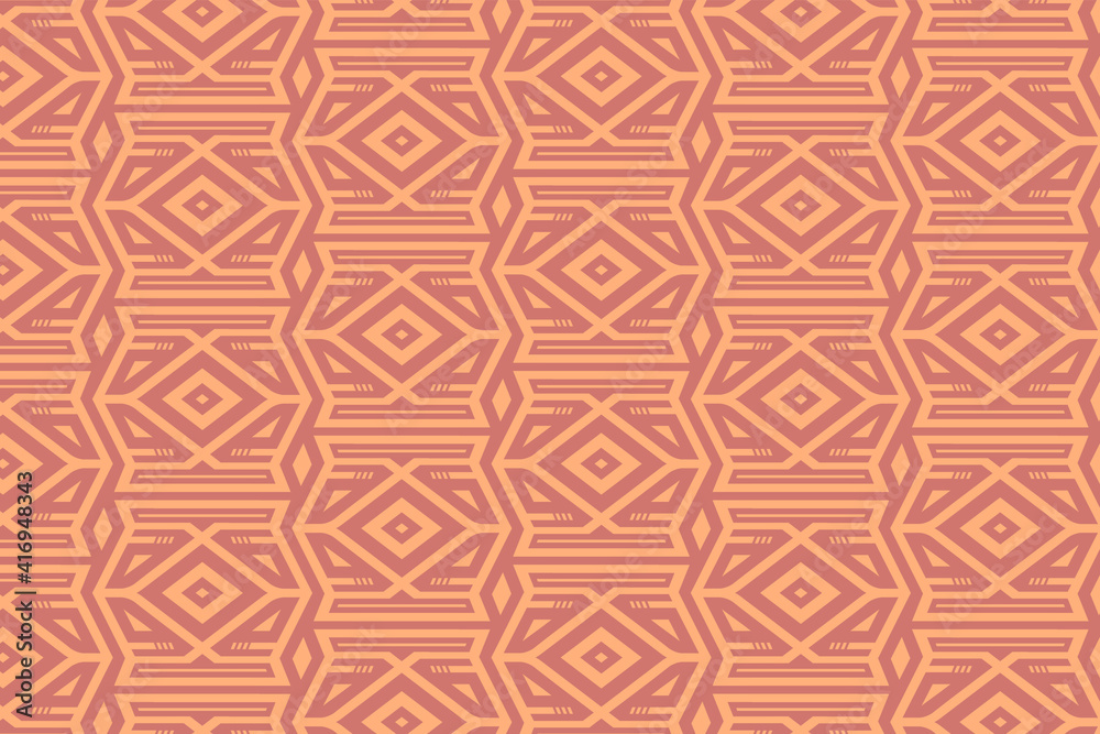 abstract modern Geometric seamless pattern, pink pastel background with square, diagonal and zig zag line. vintage pattern in the Greek style. horizontal layout design abstract modern Geometric seamless pattern, pink pastel background with square, diagonal and zig zag line. vintage pattern in the Greek style. horizontal layout design