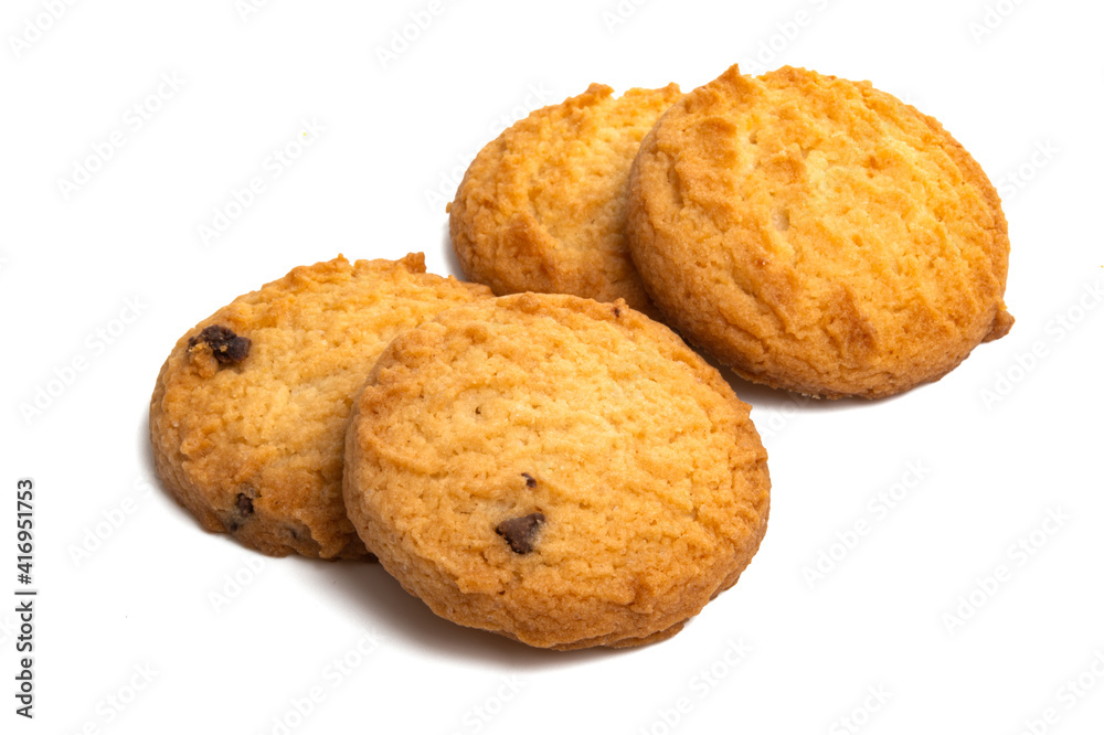 butter cookies isolated butter cookies isolated