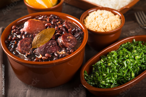 Feijoada, a typical Brazilian food