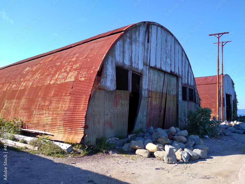 barn and silo