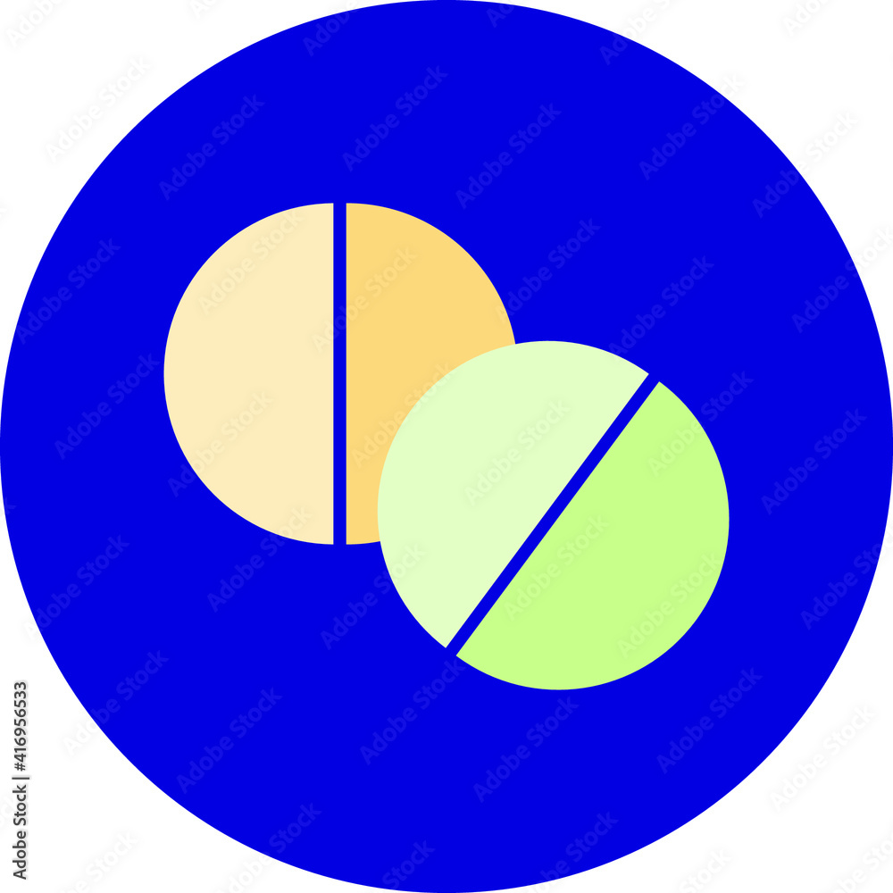 Flat color tablet icon on blue background. Fully editable. Royalty free. Flat color tablet icon on blue background. Fully editable. Royalty free.