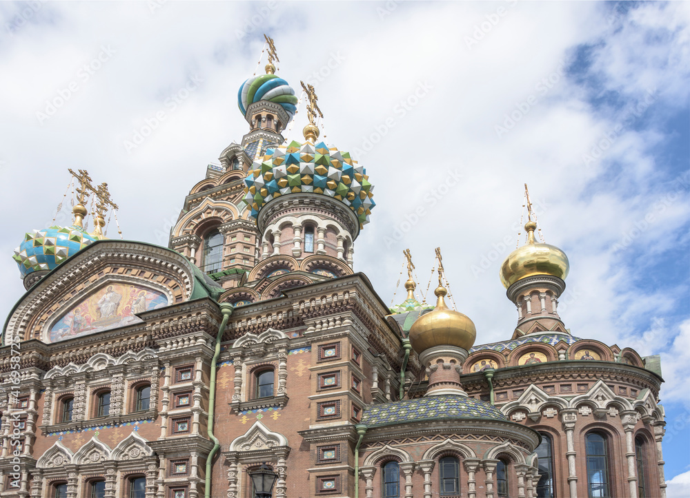 Church of the Resurrection (Savior on Spilled Blood) .  St. Petersburg