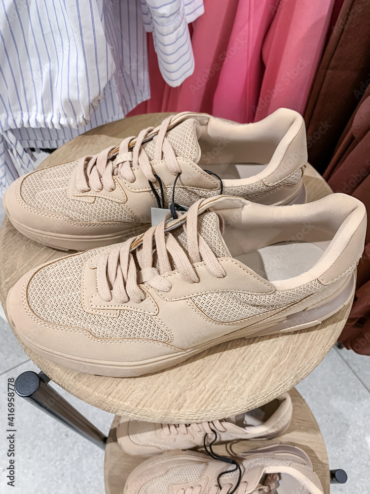 Beige sneakers Beige sneakers