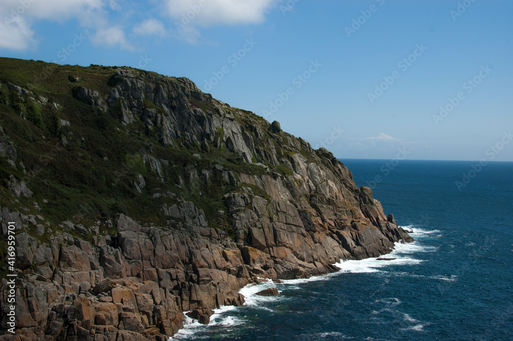 Cliff Face of Cornwall