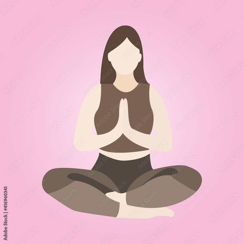 yoga vector illustration yoga vector illustration