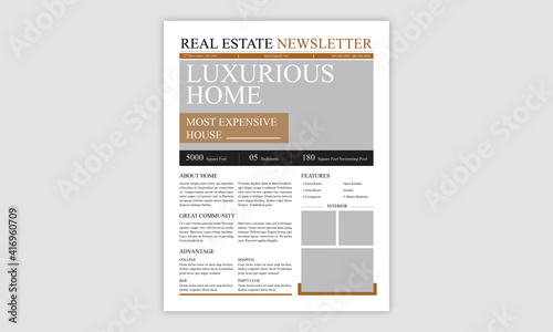 Real Estate Newsletter