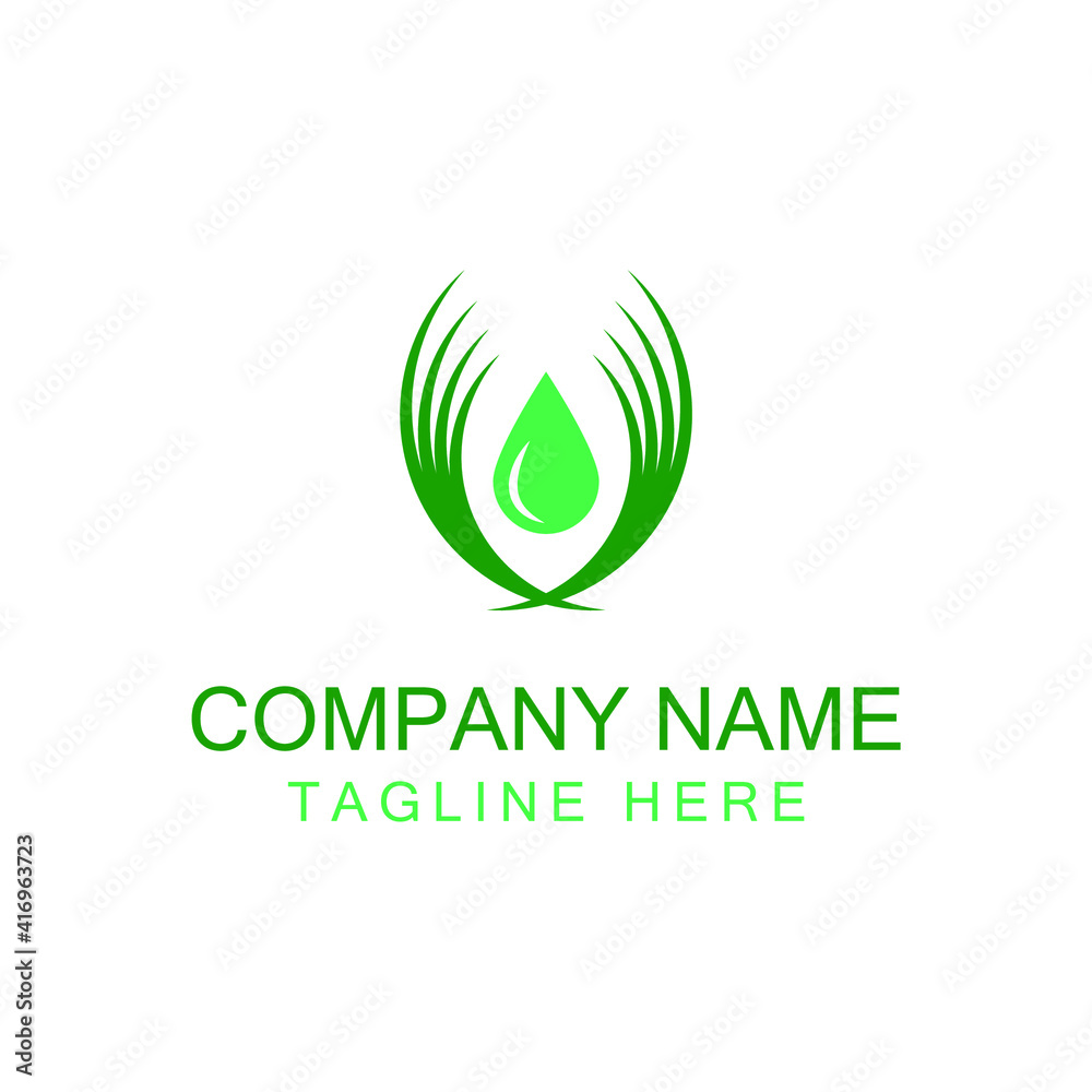 green company logo design green company logo design