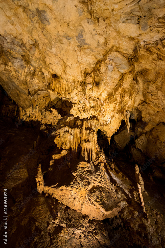Fototapeta premium In Potpecka cave in Serbia