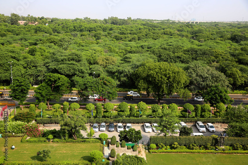 Diplomatic enclave, Delhi, India. 18.04.2019 photo