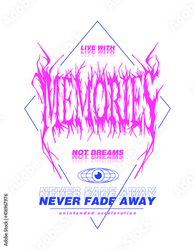 hand drawn custom typographic poster design