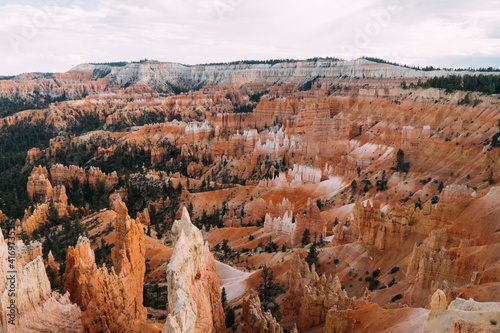 Valley of hoodoo rocks at Bryce Canyon National Park.