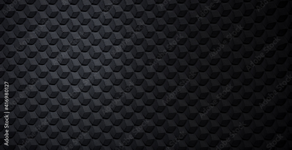 Black cubic panoramic background. You can use it for banners Black cubic panoramic background. You can use it for banners