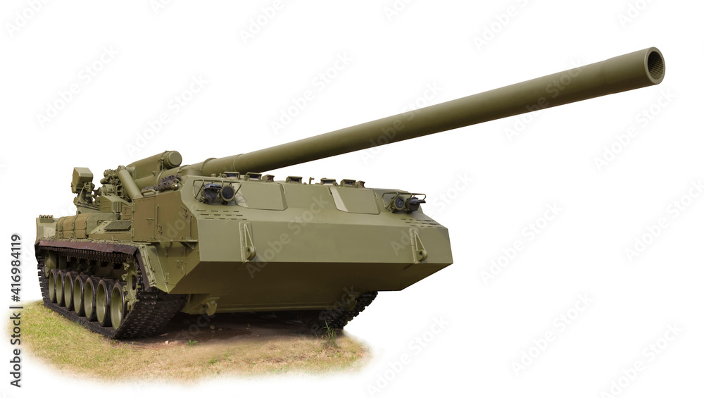 The record powerful artillery in the world of self-propelled 2S The record powerful artillery in the world of self-propelled 2S