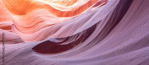 Abstract background- Canyon Antelope near Page Arizona USA America. Colorful sandstone walls