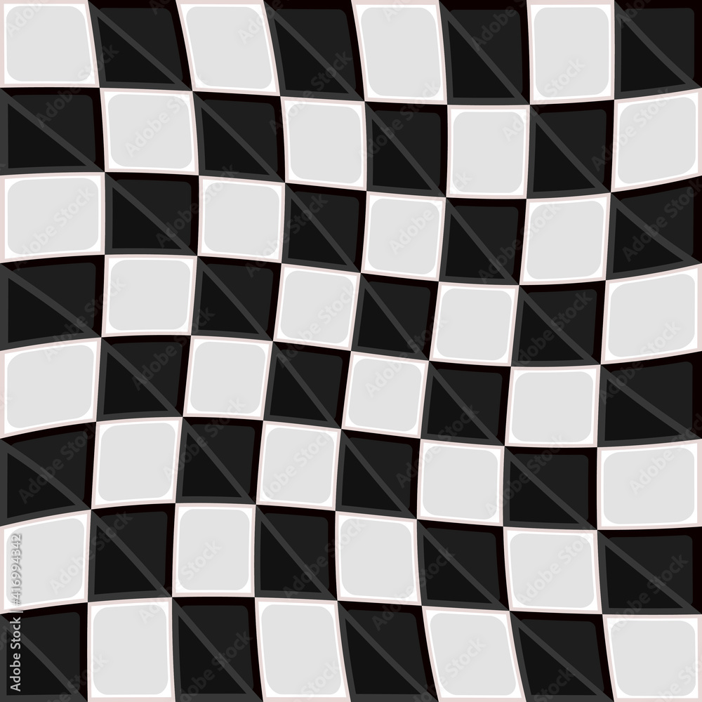Marble chess board pattern. Wavy marble chess board pattern. Vector marble pattern. Marble chess board pattern. Wavy marble chess board pattern. Vector marble pattern.