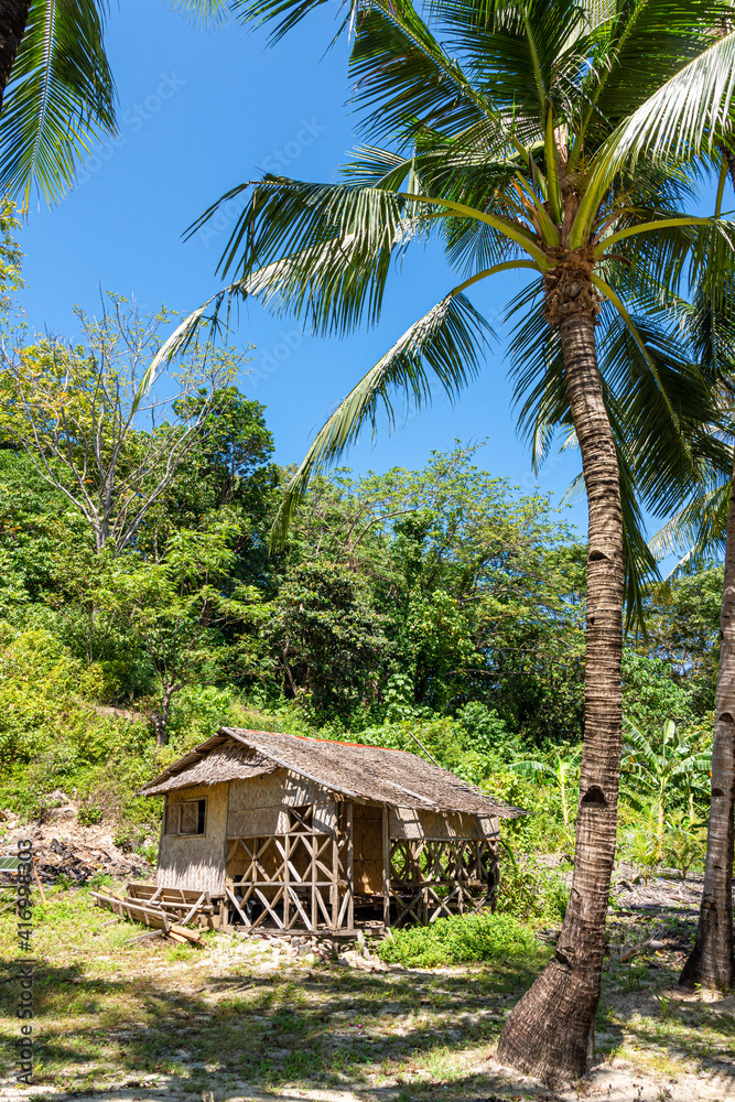 Island hoping at Coron island, Palawan, Philippines