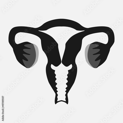 Icon of human internal organs. Icon made in growth style. The viscera of a man. Vector eps illustration.