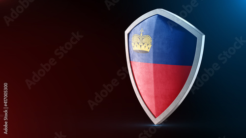 Steel armor painted as Lichtenstein flag. Protection shield and safeguard concept. Safety badge. Security label and Defense sign. Force and strong symbol. Free Download Steel armor painted as Lichtenstein flag. Protection shield and safeguard concept. Safety badge. Security label and Defense sign. Force and strong symbol. - GFXLoad