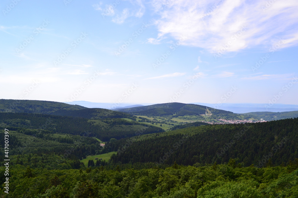 landscape with mountains and clouds landscape with mountains and clouds