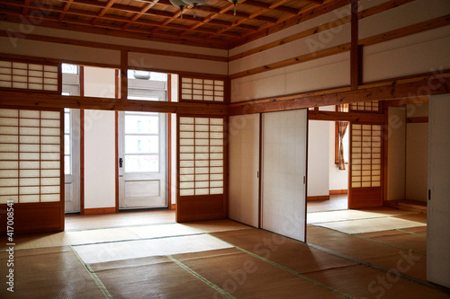 Billede på lærred Gyeonggyojang in Seoul, South Korea