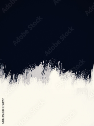 A clean brushed abstract art background of contrasting colours
