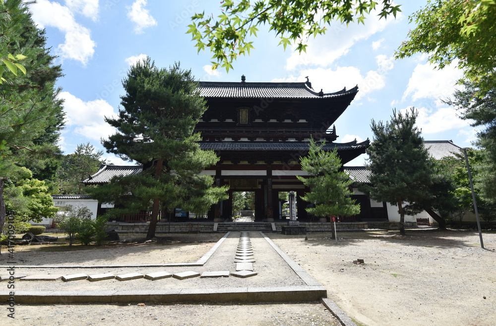Fototapeta premium 黄檗山萬福寺 山門 京都府宇治市