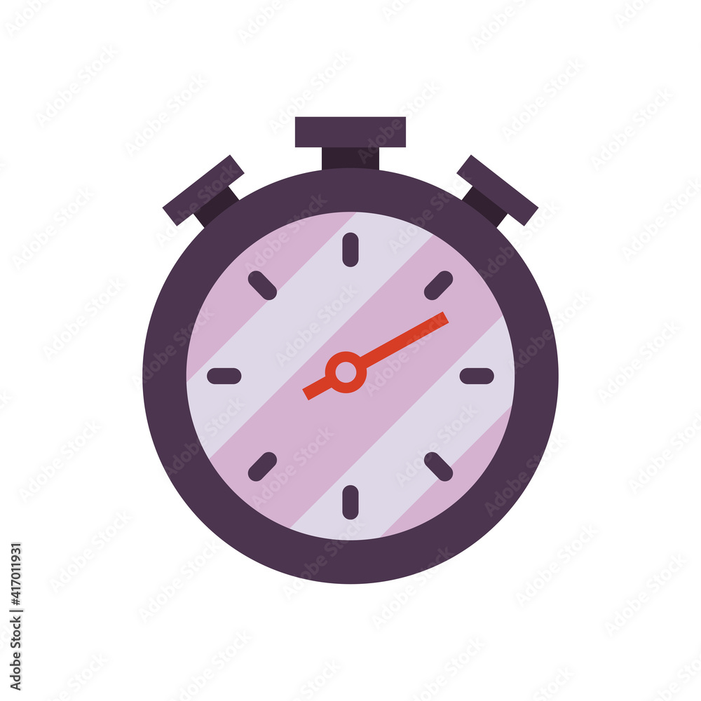 chronometer instrument on white background vector design chronometer instrument on white background vector design