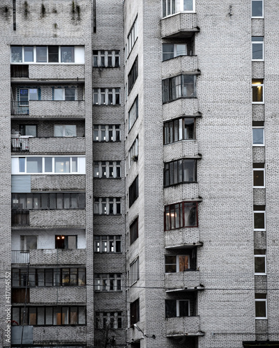 Soviet residential building