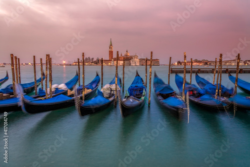 Gondeln in Venedig © Blickfang