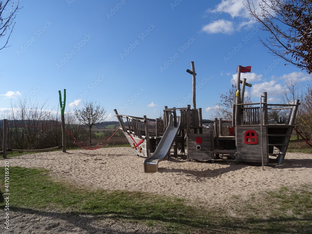 Fototapeta premium Spielplatz