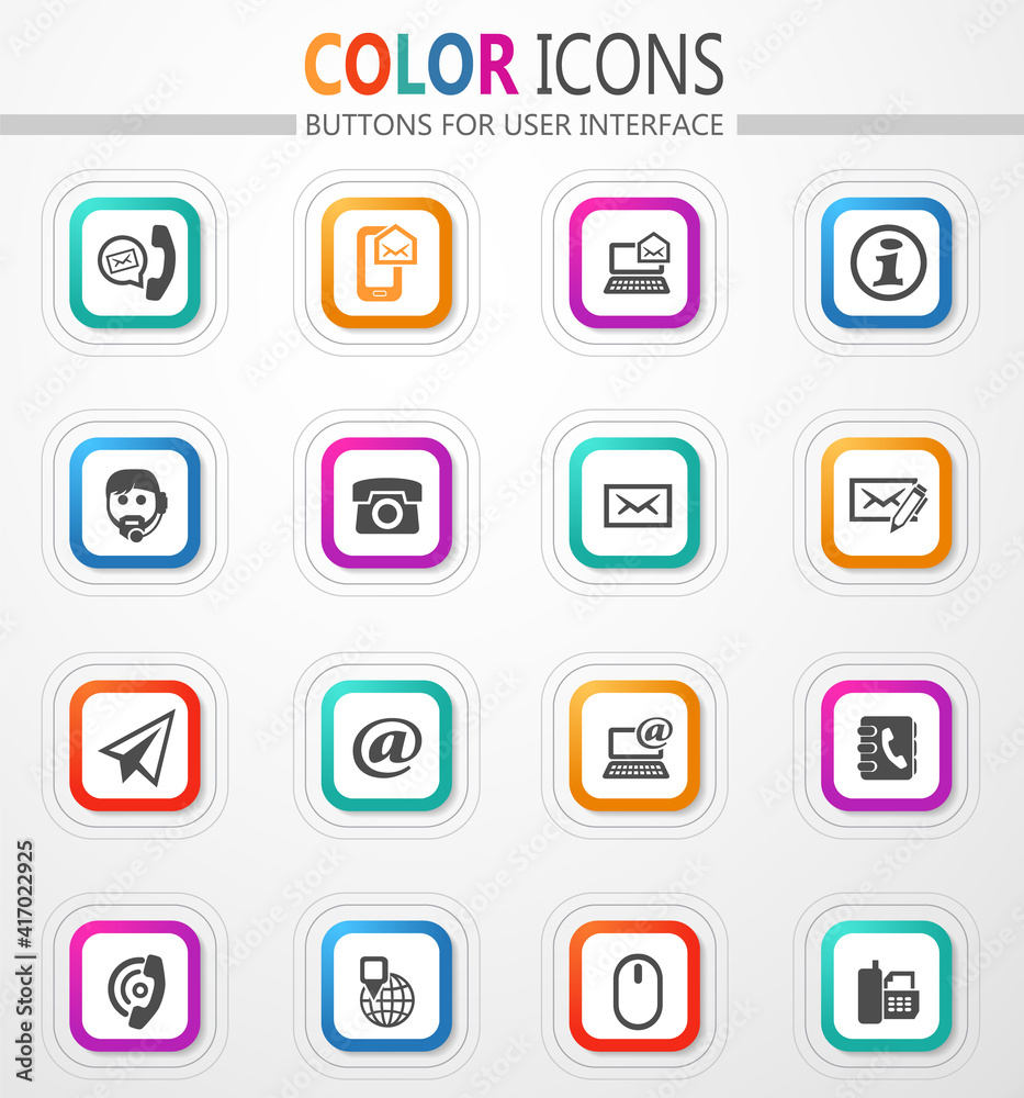 postal services icon set postal services icon set