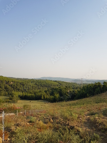 view of the countryside