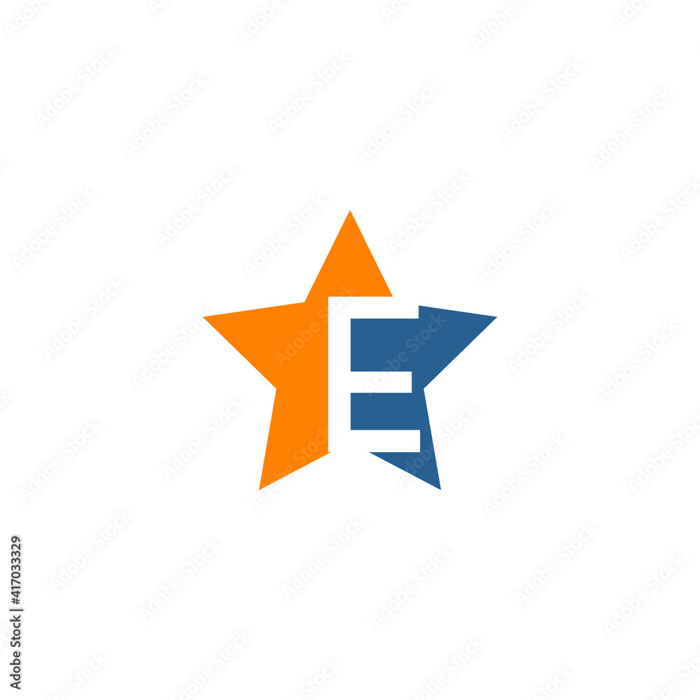 concept logo with letter , font E, F, G, H concept logo with letter , font E, F, G, H