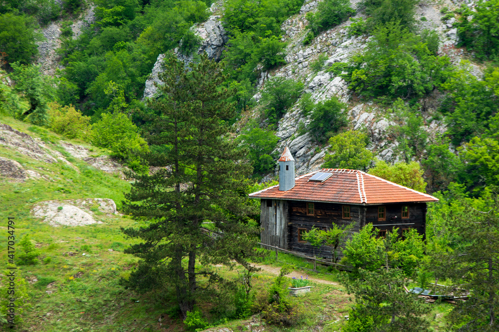 wooden structure from the ottoman period. Asar mosque. It is on the Bartın Kastamonu road. wooden structure from the ottoman period. Asar mosque. It is on the Bartın Kastamonu road.