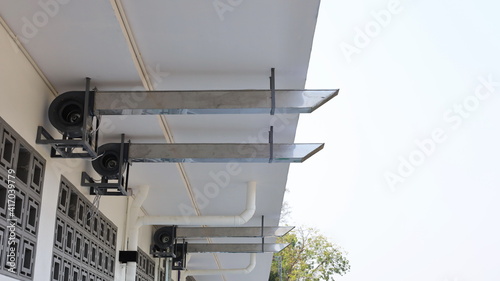 Фотография Ventilation ducts under the eaves